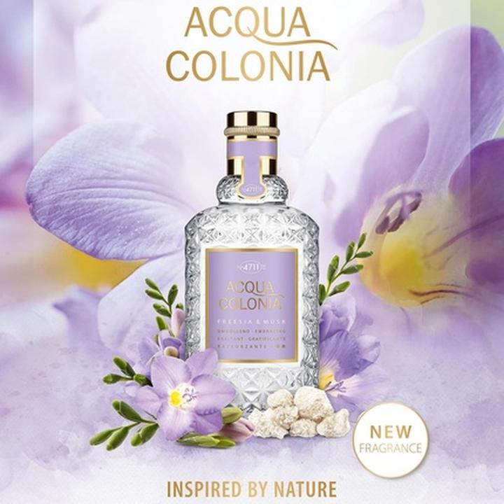 Actual product image Acqua Colonia 4711 4711 Freesia & Musk Eau de Cologne Natural Spray (Eau de cologne, 50 ml)