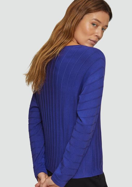 Produktbild S.Oliver Strickpullover Strickpullover mit Fledermausarm und Strukturmuster (36)