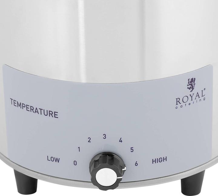 Actual product image Royal Catering Saucenspender mit Warmhaltefunktion Pumpspender Dosierspender 4,5 l 550 W