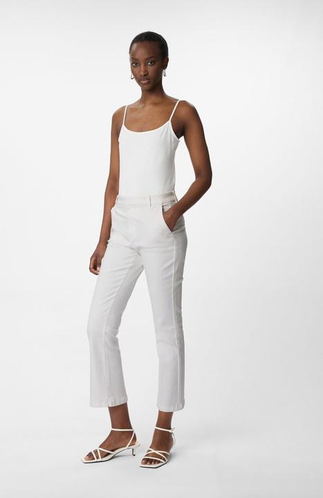 Immagine prodotto Comma Hose Weisse Crop-Jeans mit Flared Leg (42)