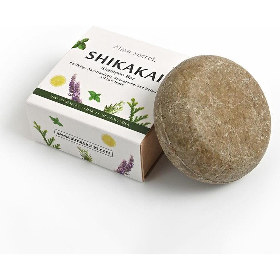 Alma Secret, Shampoo, SHIKAKAI champú sólido 85 gr (Festes Shampoo)