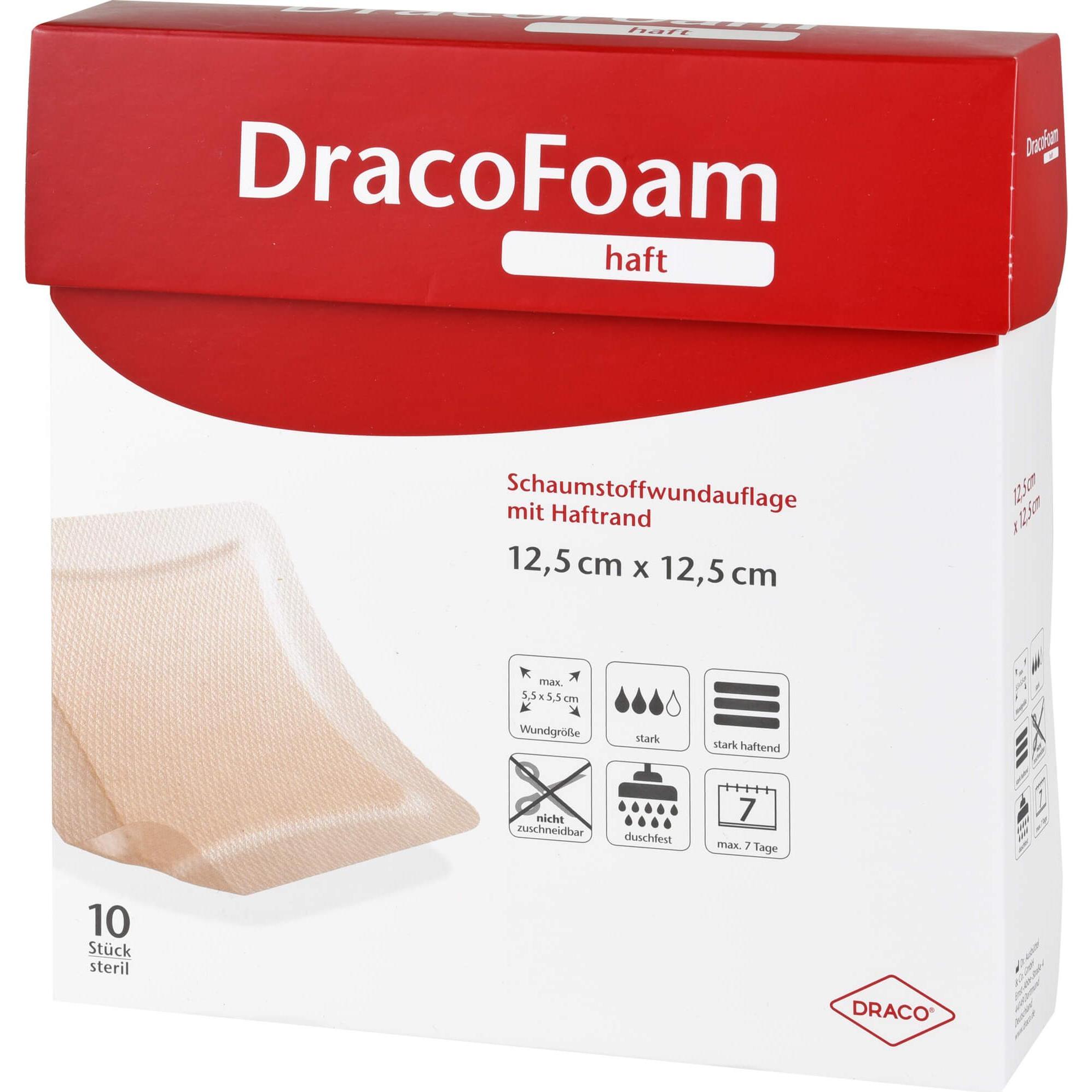Thumbnail - Dracco, Verbandsmaterial, DracoFoam haft Schaumstoffverband, 10 St VER