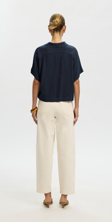 Produktbild Selected Cropped Kurzarmhemd (34)