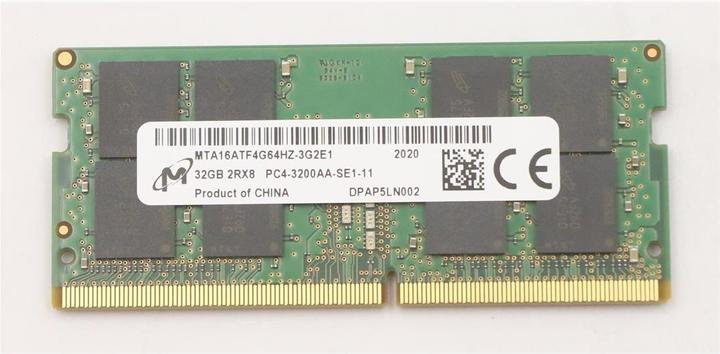 Produktbild Lenovo SODIMM,32GB, DDR4, 3200 (3200 MHz, DDR4-RAM, SO-DIMM)