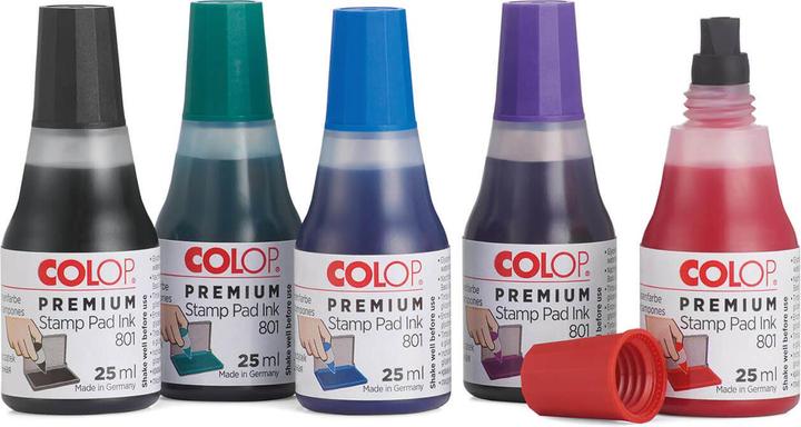 Immagine prodotto Colop Inchiostro per timbri 801, 25 ml, rosso