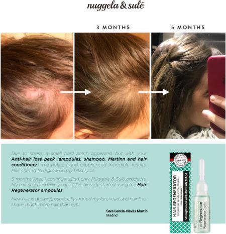 Produktbild Nuggela & Sulé REGENERADOR CAPILAR 4 ampollas x 10 ml (40 ml)