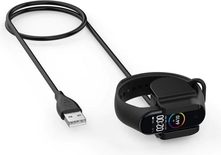 Image du produit Tactical Charger Xiaomi Mi Band 4 USB Charging Cable Clip Black