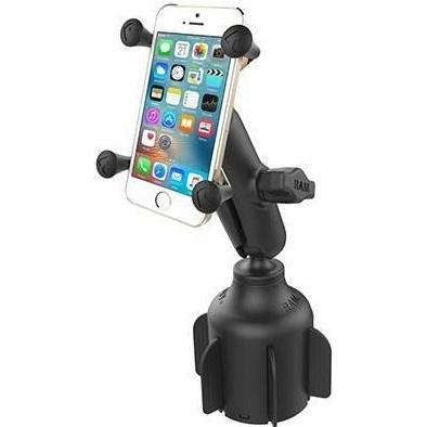RAM Mounts RAM Stubby Drink Cup Base, Smartphone Halterung, Schwarz