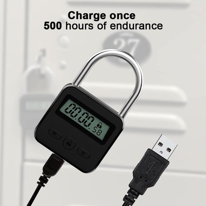 Actual product image Mizikuu Digital time lock