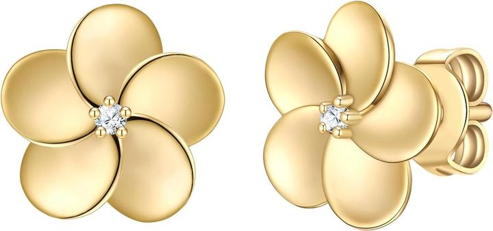 Immagine prodotto Rafaela Donata Orecchini da donna a fiore in argento - 35534 (Argento)