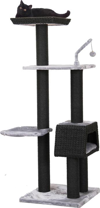 Image du produit Swisspet Arbre à chat Drogo 60x60x174cm (174 cm, Noir)