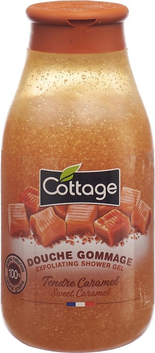Actual product image Cottage Shower scrub caramel (270 ml)