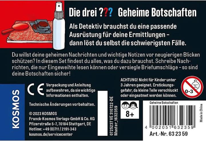 Image du produit Kosmos Les trois?? messages secrets