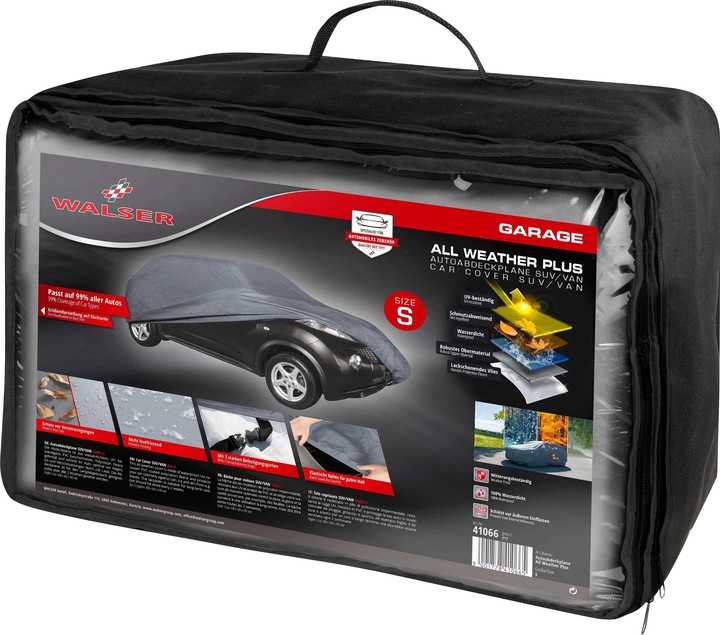 Image du produit Walser Autoplane All Weather Plus, bâche pour voiture SUV taillee S grise