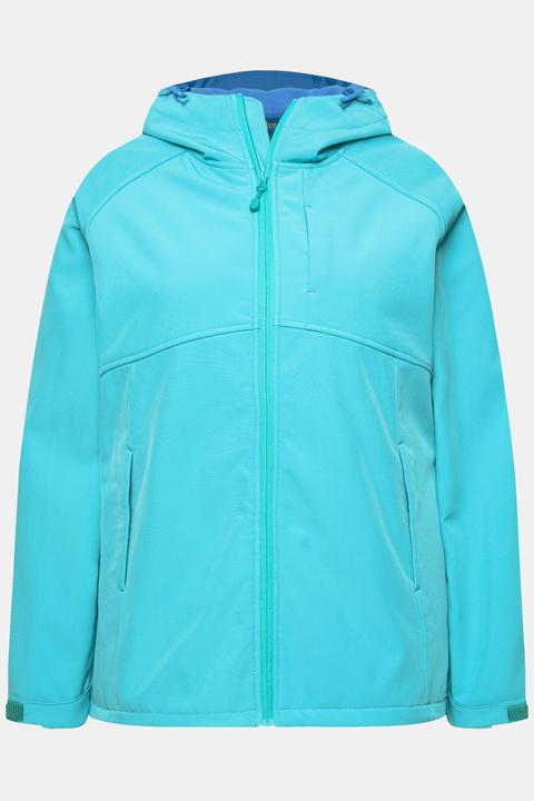 Actual product image Ulla Popken Softshell Contrast Color Jacket (56)