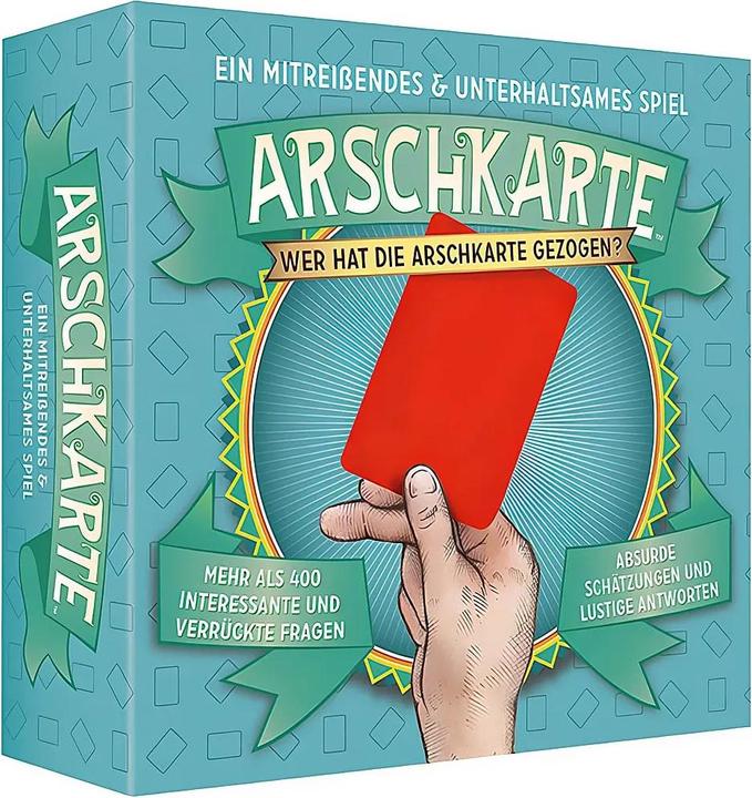 Produktbild Arschkarte Spiel (Deutsch, 2 - 8 Spieler)