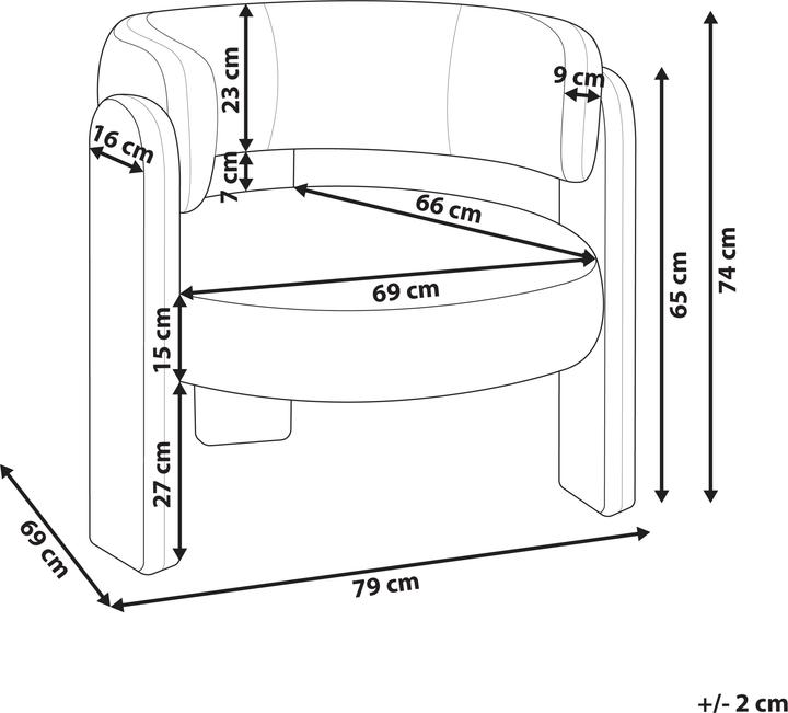 Actual product image Beliani Burea