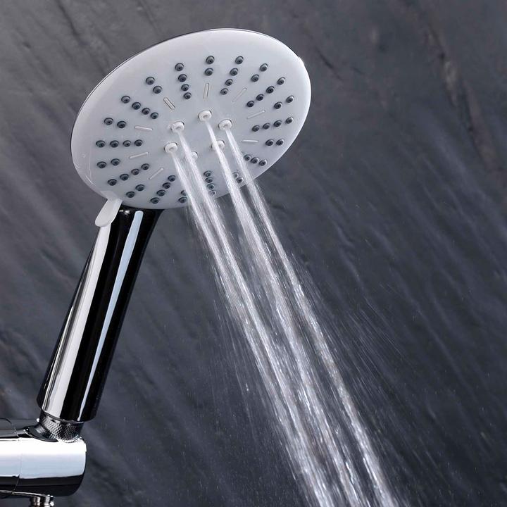 Actual product image Douceur D'intérieur Massage shower head with water-saving function (3 Beam types)