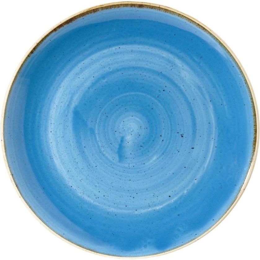 Churchill Stonecast Teller coupe, Teller, Blau