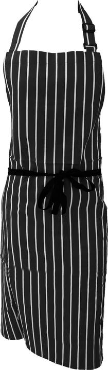Dennys Tablier de cuisine en coton à rayures (Taille unique)