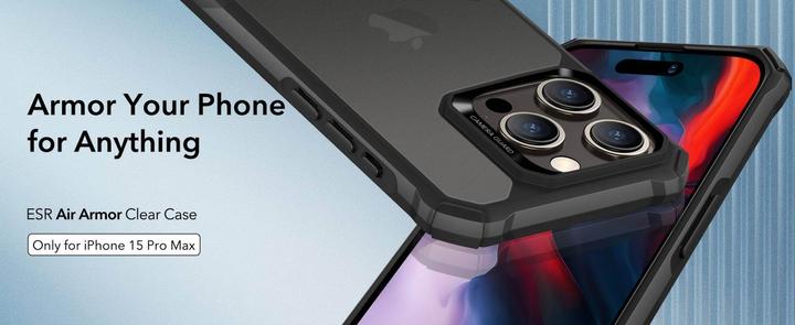 Actual product image ESR Air Armor Case (Apple iPhone 15 Pro Max)