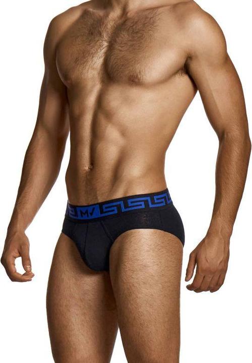 Produktbild Linen Classic Brief Schwarz/Blau Small (S, Einzelpack)