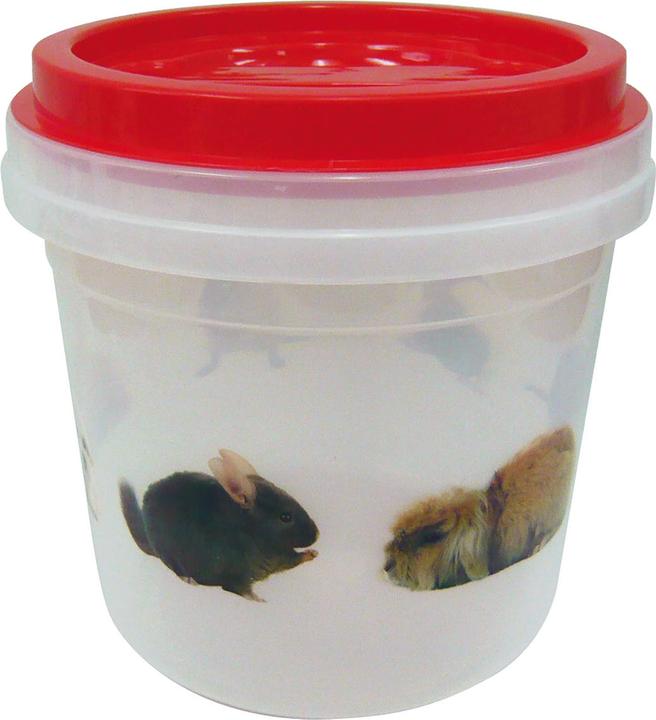 Swisspet Futterbehälter mit rotem Deckel S