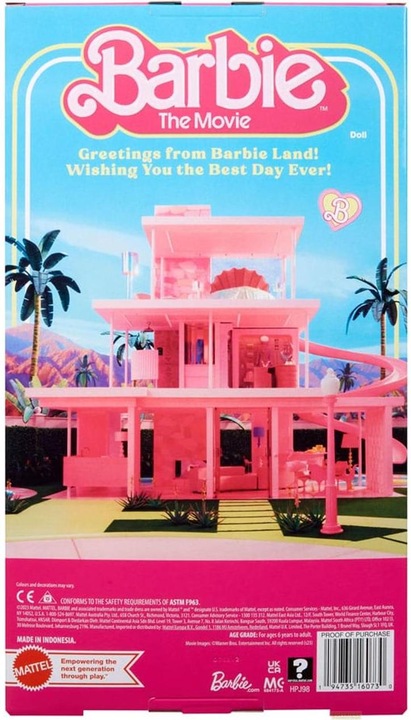 Actual product image Barbie The Movie Gloria Wearing Pink Power Pantsuit