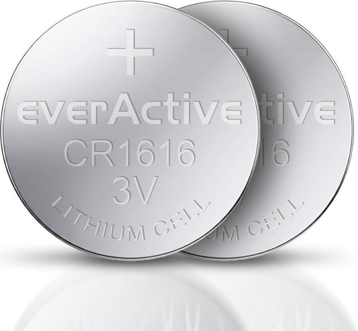 Image du produit Everactive Mini-piles au lithium CR1616 sous blister de 5 unités (5 pcs, CR1616, 50 mAh)