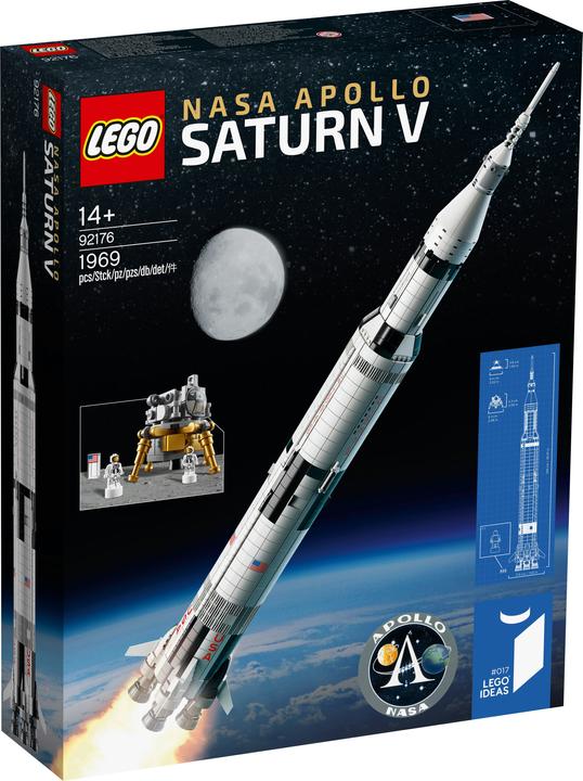 Produktbild LEGO NASA Apollo Saturn V (92176, LEGO Ideas, LEGO Seltene Sets)