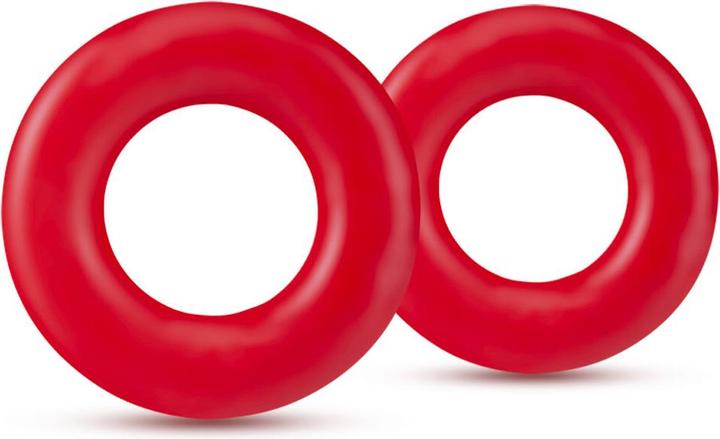Actual product image Blush Stay Hard Donut Rings Red (3.50 cm)