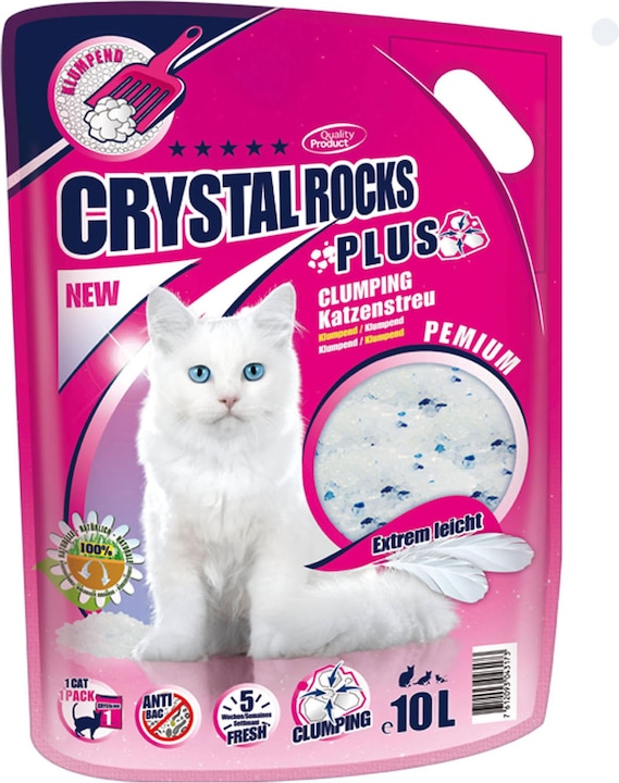 Swisspet Crystal Rocks Plus (Klumpend, 4.50 kg)