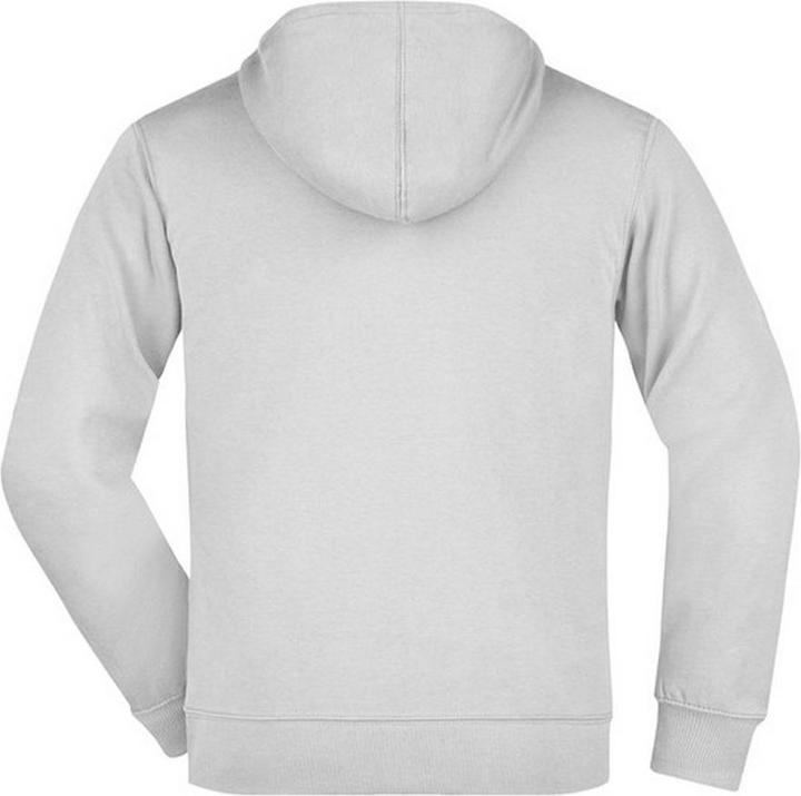 Produktbild James & Nicholson Kapuzenpullover Durchgehender Reissverschluss (L)