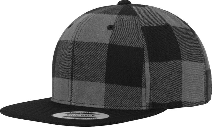 Produktbild Flexfit Checked Flanell Snapback (One Size)