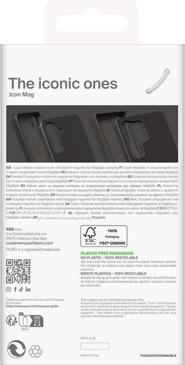 Actual product image Puro Backcover (Samsung Galaxy S25+)