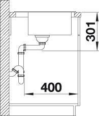 Produktbild Blanco Zenar 5 S (Einbauspüle, 91.50 cm, 51 cm)