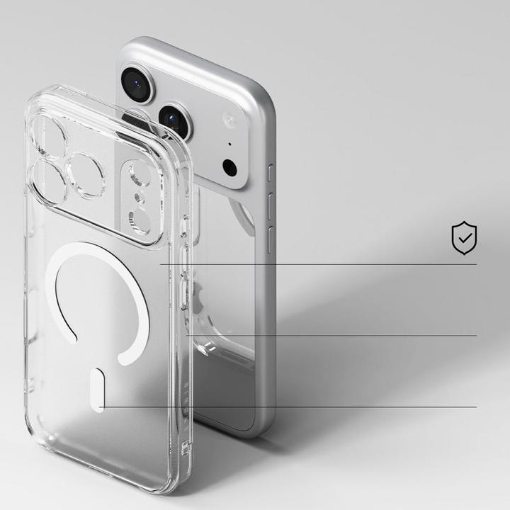 Produktbild Ringke Fusion Magnetisch Magsafe Iphone 17 Pro Matt Klar (Apple iPhone 17 Pro)