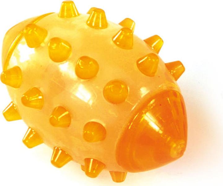 Actual product image Swisspet Light up rugby ball incl battery 14cm (Ball toy dog)