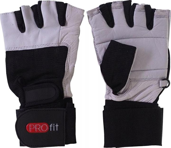 Produktbild Pro-Fit Gym Pro Fingerlose Handschuhe Leder (XXL)