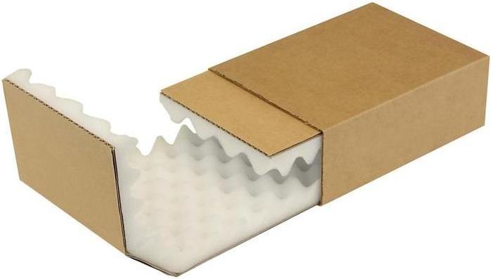 Produktbild Transpak Noppenschaumverpackung Masse 200x142x63mm Schaumhöhe 25mm braun braun (150 x)