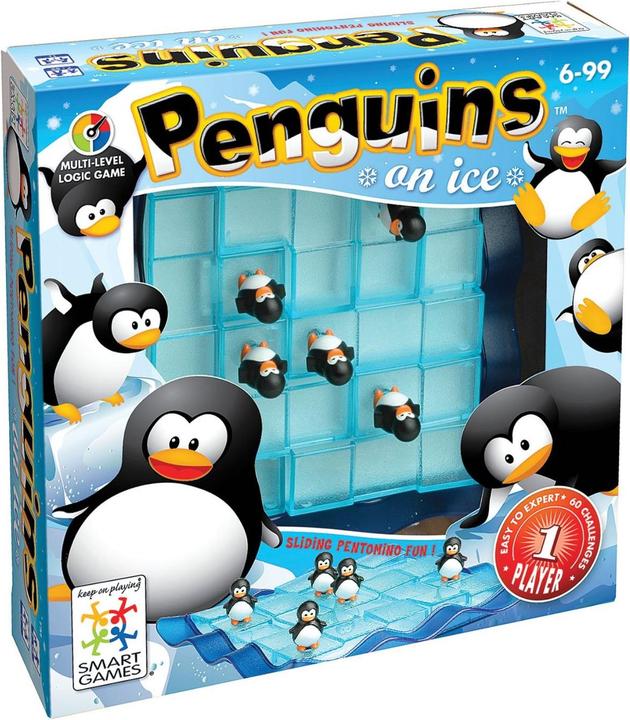 Immagine prodotto Smart Games Pinguini sul ghiaccio (Tedesco, Francese, Italiano, Inglese)
