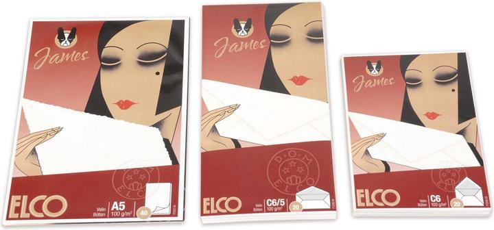 Image du produit Elco James Velin (A5, Blanc, Couverture rigide)