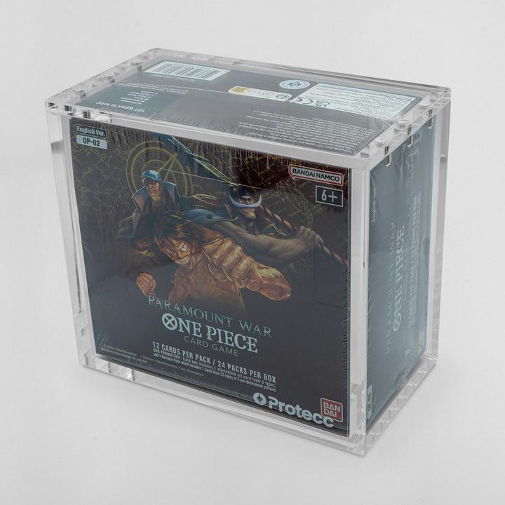 Actual product image Protecc Acrylic Case One Piece WHITE BOTTOM (From OP-04)