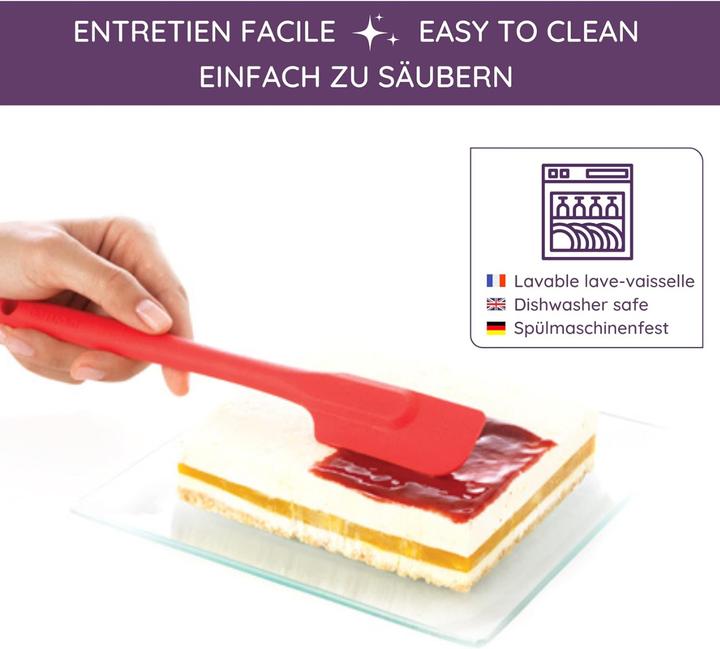 Image du produit Mastrad Spatule Petite silicone Rouge