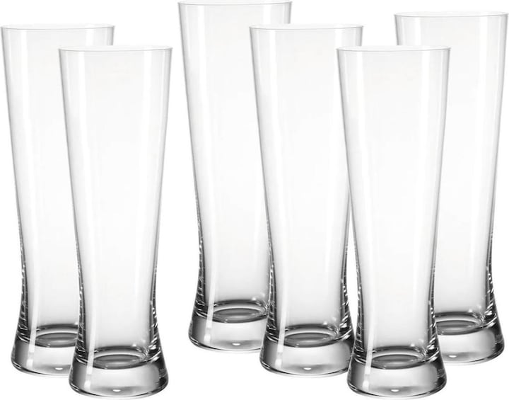 Immagine prodotto Leonardo Bicchiere da birra Bionda Bar 500 ml, 6 pezzi, trasparente (0.50 l, 6 x)