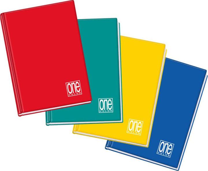 Produktbild Blasetti Packung mit 5 einfarbigen A4 Notizbüchern (A4, Liniert, Harter Einband)