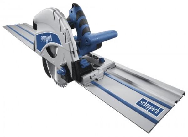 1 x anti-tipper, 1x 1400mm guide rail, 1 x plug for guide rails, 1 x recoil protection, 1 x PL75 plunge-cut saw, 2 x screw terminals