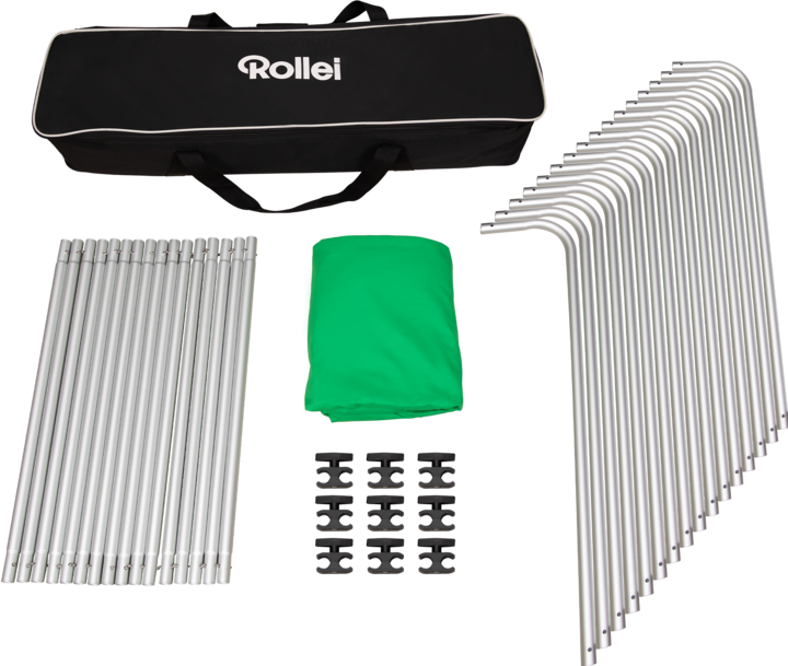 Image du produit Rollei Kit d'écran vert panoramique (240 cm, 240 cm)