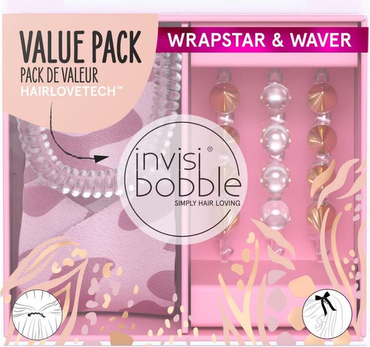 Immagine prodotto Invisibobble Collezione Urban Safari - WRAPSTAR & WAVER Duo Sauvage Beauty (Elastico per capelli)