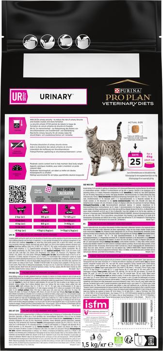 Produktbild Purina ONE PPVD UR St/Ox Urinary Chkn Cat1.5kg (Adult, 1 Stk., 1500 g)